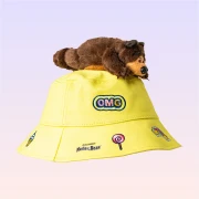 Masha and The Bear - Bear Yellow Plush Kids’ Hat