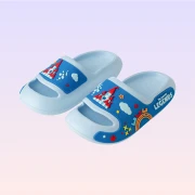 The Land of Legends Chateau Kids Blue Slippers