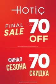 Hotiç Final Sale Başladı!