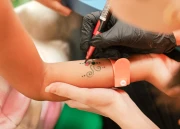 Tattoo and Nail Polish