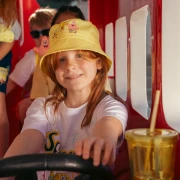 Nickelodeon Sünger Bob Figürlü Sarı Bucket Şapka