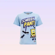 SpongeBob SquarePants Boys’ Legendary Halloween Blue T-Shirt
