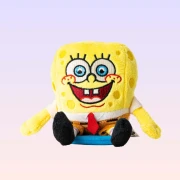 Плюшевая игрушка на плечо Nickelodeon Губка Боб, 14 см