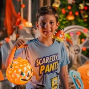 SpongeBob SquarePants Boys’ Legendary Halloween Blue T-Shirt