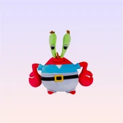 Nickelodeon Sünger Bob Bay Yengeç Figürlü Peluş 38 cm