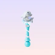 Dolphin Character Bubble Wand – Grey