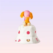 PAW Patrol Skye White Plush Hat