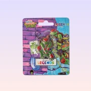 Teenage Mutant Ninja Turtles Metal Magnet With Raphael Figure
