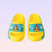 The Land of Legends Chateau Kids Yellow Slippers