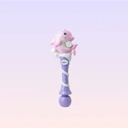 Bubble Wand с фигуркой дельфина – розовая