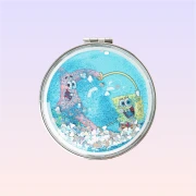 SpongeBob SquarePants Glitter Heart Mirror