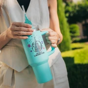 Термос с Принтом Chateau The Land of Legends – Синий