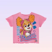 PAW Patrol Skye Kız Çocuk Pijama Takımı Pembe