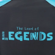 The Land of Legends Erkek Uzun Kollu Mayo Üstü Siyah Yeşil