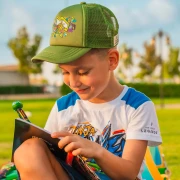 Nickelodeon Genç Mutant Ninja Kaplumbağalar Figürlü Yeşil Dad Hat Şapka