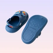 The Land of Legends Chateau Kids Blue Slippers