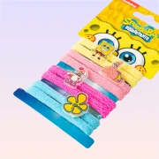 SpongeBob SquarePants 4-Piece Elastic Hair Tie Set
