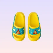 The Land of Legends Chateau Kids Yellow Slippers