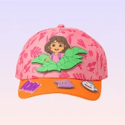 DORA Hat for Girls  - Pink Orange