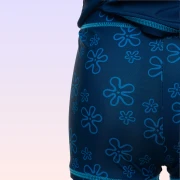 Nickelodeon SpongeBob SquarePants Printed Long Sleeve Swim Set – Navy – Boys