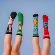 Nickelodeon SpongeBob SquarePants  Mr.Krab Pattern Unisex Socks 36-40