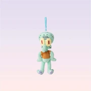 Nickelodeon Sünger Bob Squidward Figürlü Peluş Anahtarlık