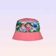Nickelodeon Dora Figürlü Bucket Çocuk Şapkası
