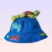 Teenage Mutant Ninja Turtles Leonardo Blue Plush Hat