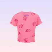 Masha Girls’ Pink T-Shirt & Shorts Set