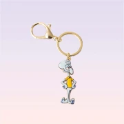 Nickelodeon Sünger Bob Squidward Figürlü Metal Anahtarlık
