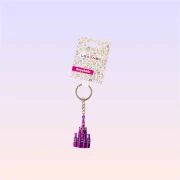 The Land of Legends Chateau Keychain - Purple