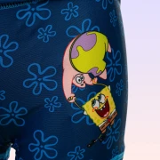 Nickelodeon SpongeBob SquarePants Printed Long Sleeve Swim Set – Navy – Boys