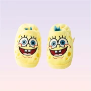 Nickelodeon Мягкие тапочки с персонажем Губки Боба, 19 см