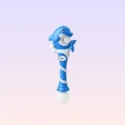 Bubble Wand с фигуркой дельфина – синяя