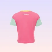Masha Girls’ Pink Crew Neck T-Shirt