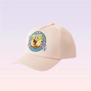 Nickelodeon  SpongeBob SquarePant Salmon-Colored Cap – Girls