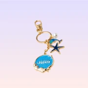 The Land of Legends - Blue Dolphin Keychain