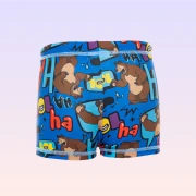 Masha and The Bear Boys' Long Sleeve Swim Set Blue