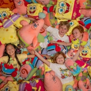 Nickelodeon Sünger Bob Patrick Figürlü Peluş 60 cm