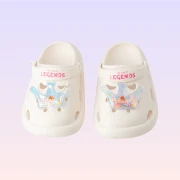 The Land of Legends Chateau Kids White Slippers