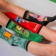 Nickelodeon SpongeBob SquarePants  Mr.Krab Pattern Unisex Socks 36-40