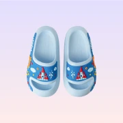 The Land of Legends Chateau Kids Blue Slippers