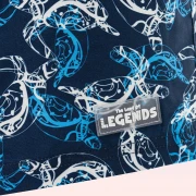 The Land of Legends Men's Swim Shorts Blue White