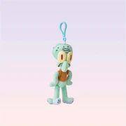 Nickelodeon Sünger Bob Squidward Figürlü Peluş Anahtarlık