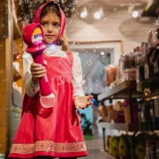 Masha Character Bubble Wand