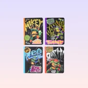 Nickelodeon Teenage Mutant Ninja Turtles 4-Piece Notebook Set