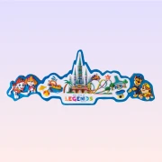 PAW Patrol Blue Metal Magnet – The Land of Legends