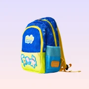 Nickelodeon Sünger Bob Kare Pantolon Deniz Anası Desenli Okul Çantası