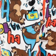 Masha and The Bear White T-shirt