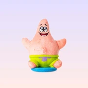 Nickelodeon SpongeBob SquarePants Patrick Star Character Shoulder Plush 14 cm